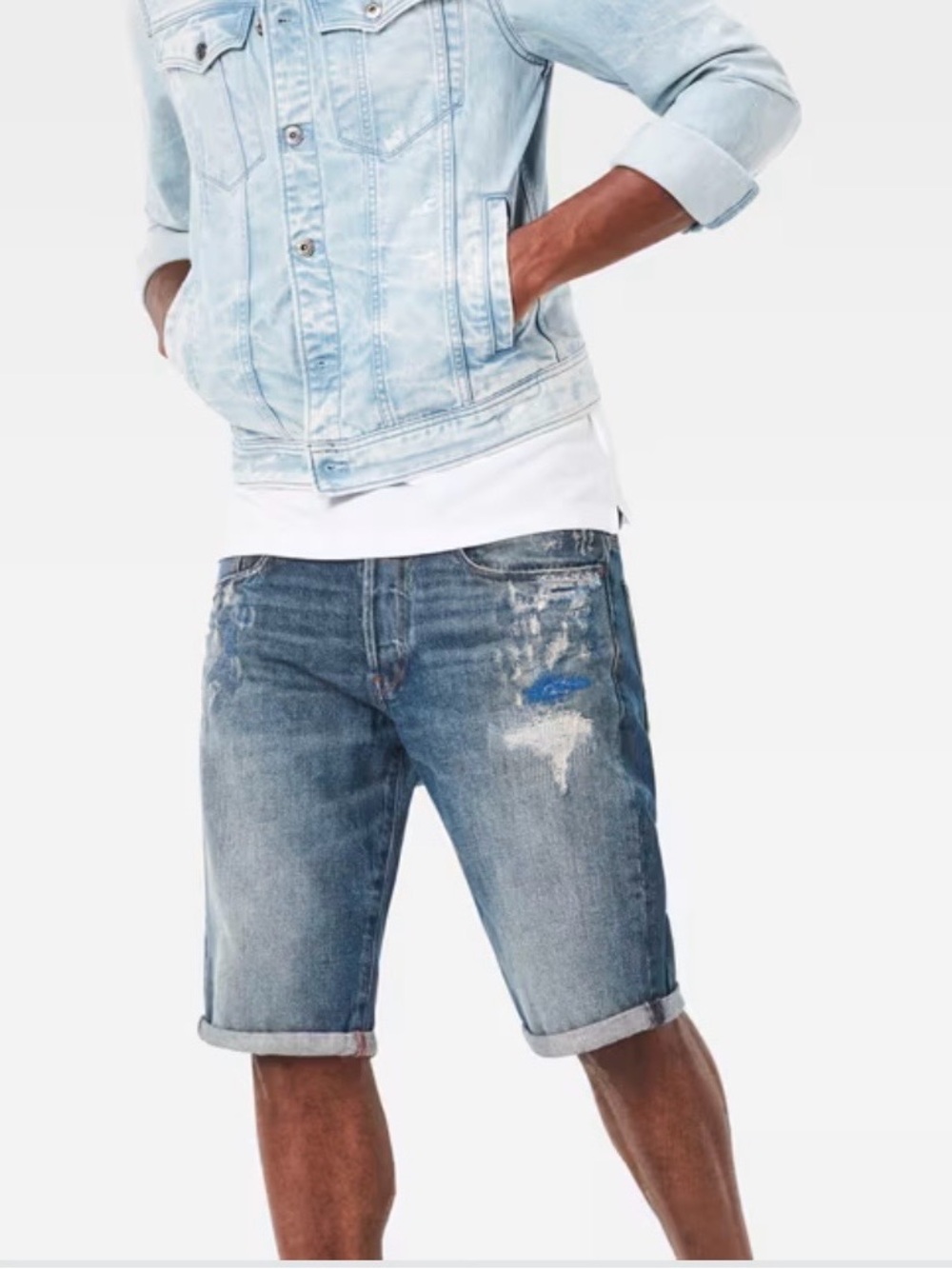 G-STAR 3301 1/2-Length Shorts